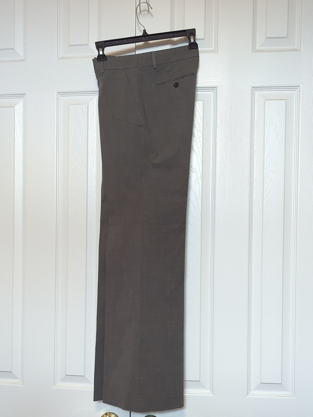 Theory Gray Tweed Cotton Pants Emery Moakler Style Size 2